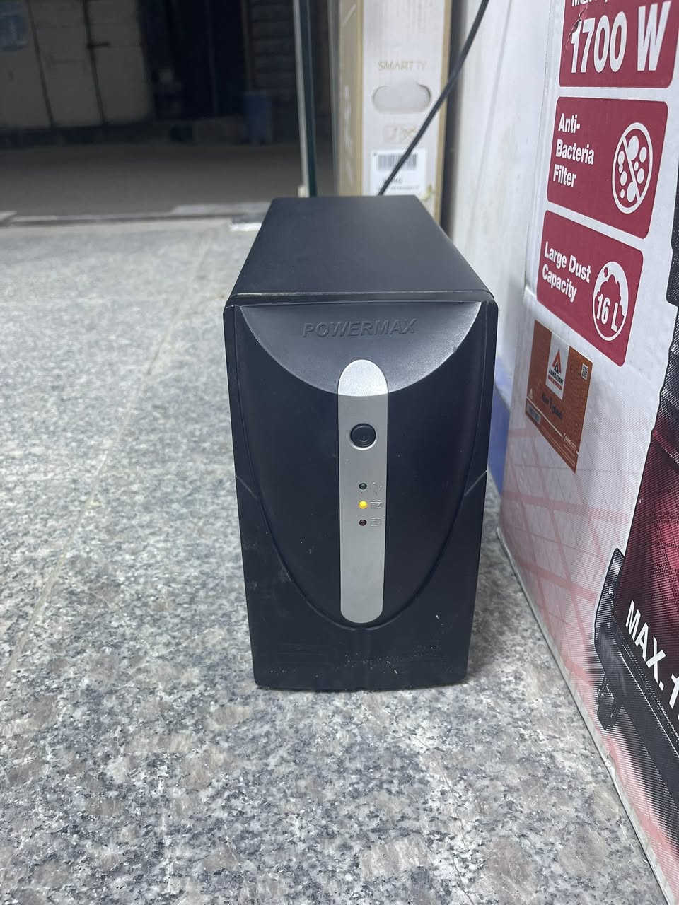 UPS 1200va شغال وعلى الفحص مع بطاريات بحالة جيدة السعر ٤٠ مع التوصيل قفل مكاني بغداد الحرية


**إذا كنت صاحب هذا الإعلان وتريد حذفه لأي سبب، رجاءا أرسل رسالة إلى الدعم الفني**