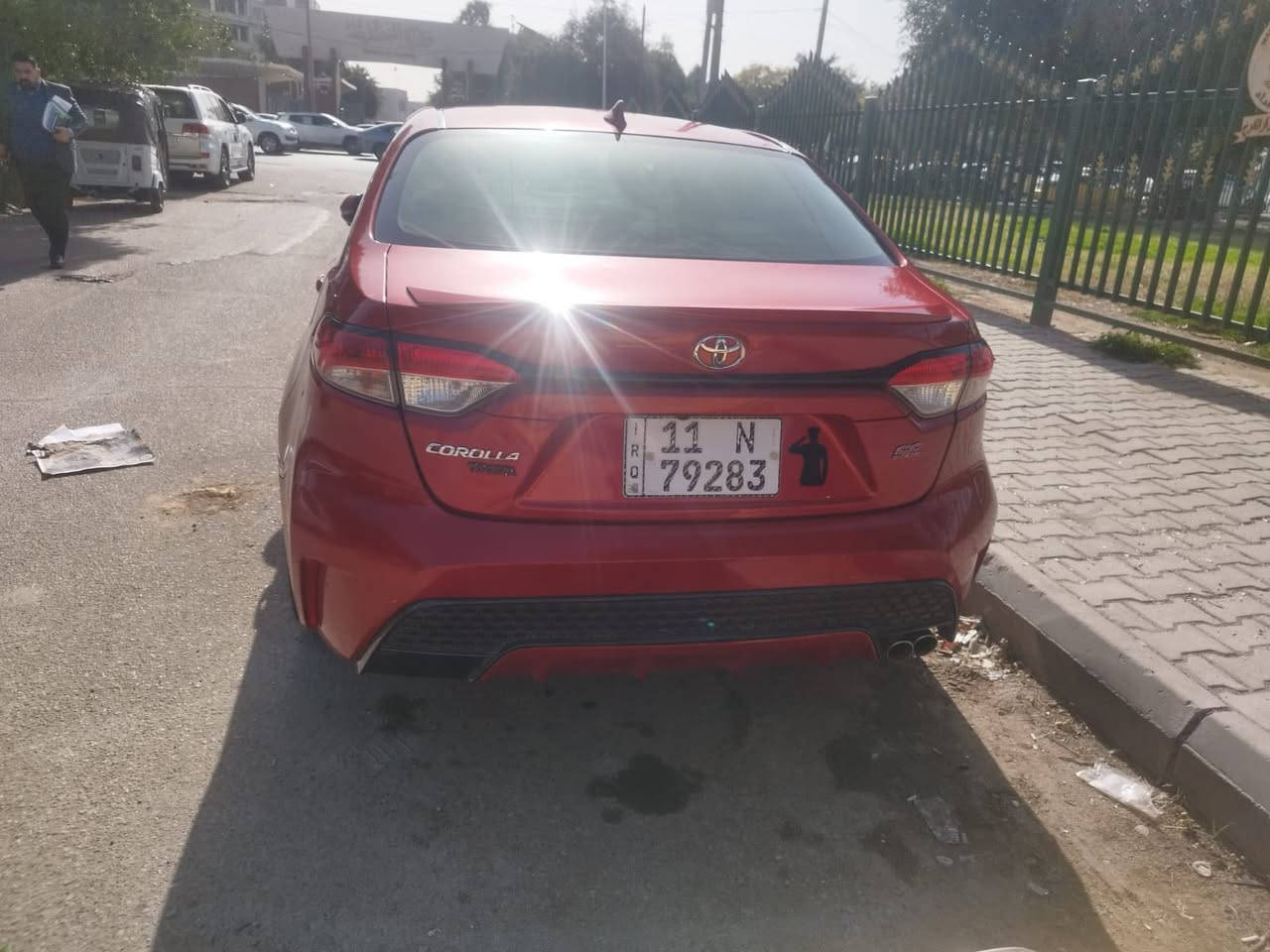 كورلا 2020
موصفات se
شاشه كبيره 
شفتات بالستيرن 
ويل 16 
تخم تاير جديد 
كامرا 
ردار امامي 
بجم كبس 
رقم بغداد بسمنه 
يرباك برده فقط 
حادث موضح بالصور وبالسونارر
شاصي ولغد كفاله كفاله 
مكاني قرب مجمع بسمايه السكني 
***********
السعر 126وبيها مجال
