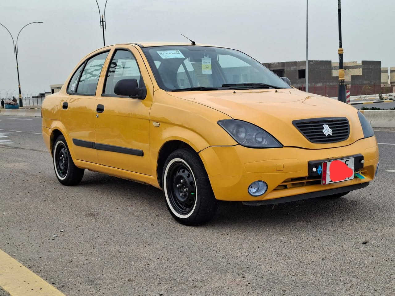 السلام عليكم طيبه للبيع موديل 15رقم بغداد انكليزي كير ومكينه جدد حداديه جديده كهربائيات كلها شغاله مكفوله من الظربه والتبديل تخم تاير ابو الخطه راعيها جيراني المكان كربلاء السعر 37وبي مجال بسيط رقم التلفون***********
