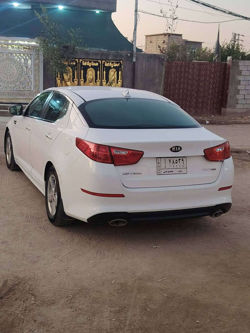 سلام عليكم للبيع 

كيا اوبتيما موديل 2015 

وارد امريكي حادث بسيط 

جاملغ أمامي 

محرك 2400 ما مفتوح 

خط بانزين 
وخط غاز

سياره جديده وجاهزه للخير 

مواصفات، 

اشارة بلمري ابلاجكتورتحكم

شفتات 

دبل صلاصتين اثنين  

تخم تاير حداده جاهزه 

مكان النجف ناحية العباسية 

الرقم،( *********** )
ا
لمعرفة السعر يرجه الاتصال عله الرقم
