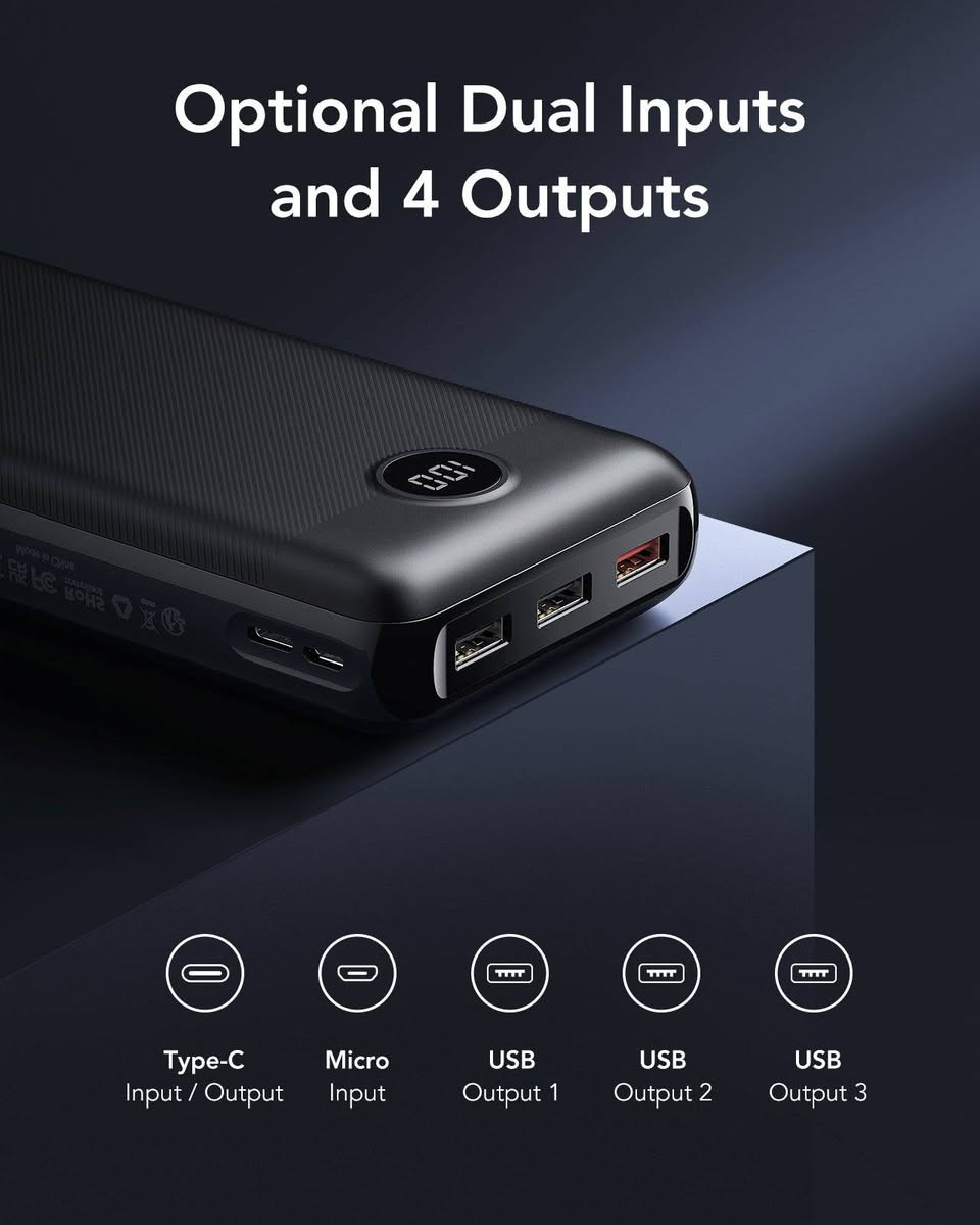 فيكر حجم 30000 mah عملاق واصلي افضل بور ممكن تستخدمه كبس ممفتوح السعر ٣٥ قفل


**إذا كنت صاحب هذا الإعلان وتريد حذفه لأي سبب، رجاءا أرسل رسالة إلى الدعم الفني**