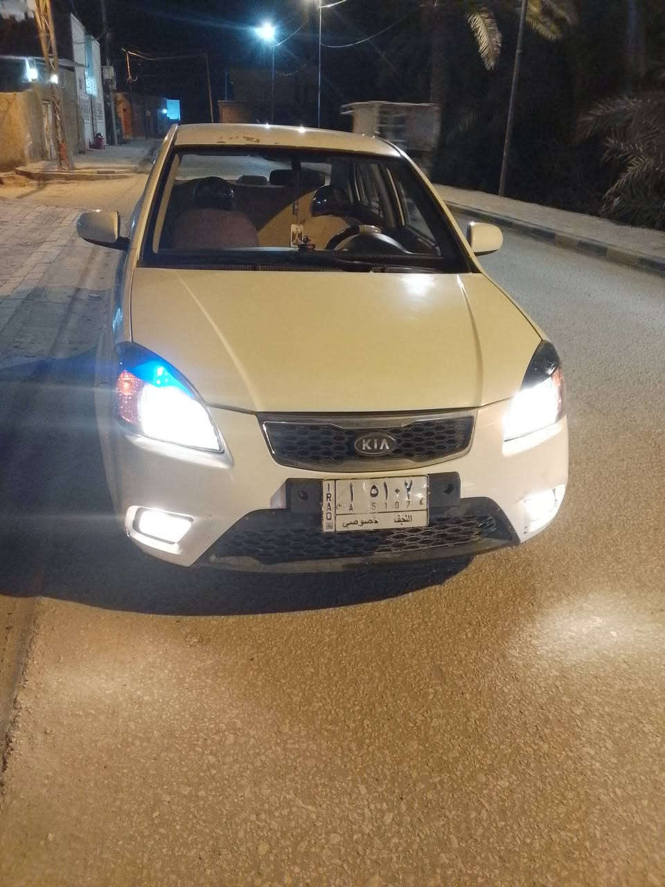 السلام عليكم للبيع كيا ريو موديل 11 مكفوله من صبغ وضربه سياره جاهزه نجف ***********
