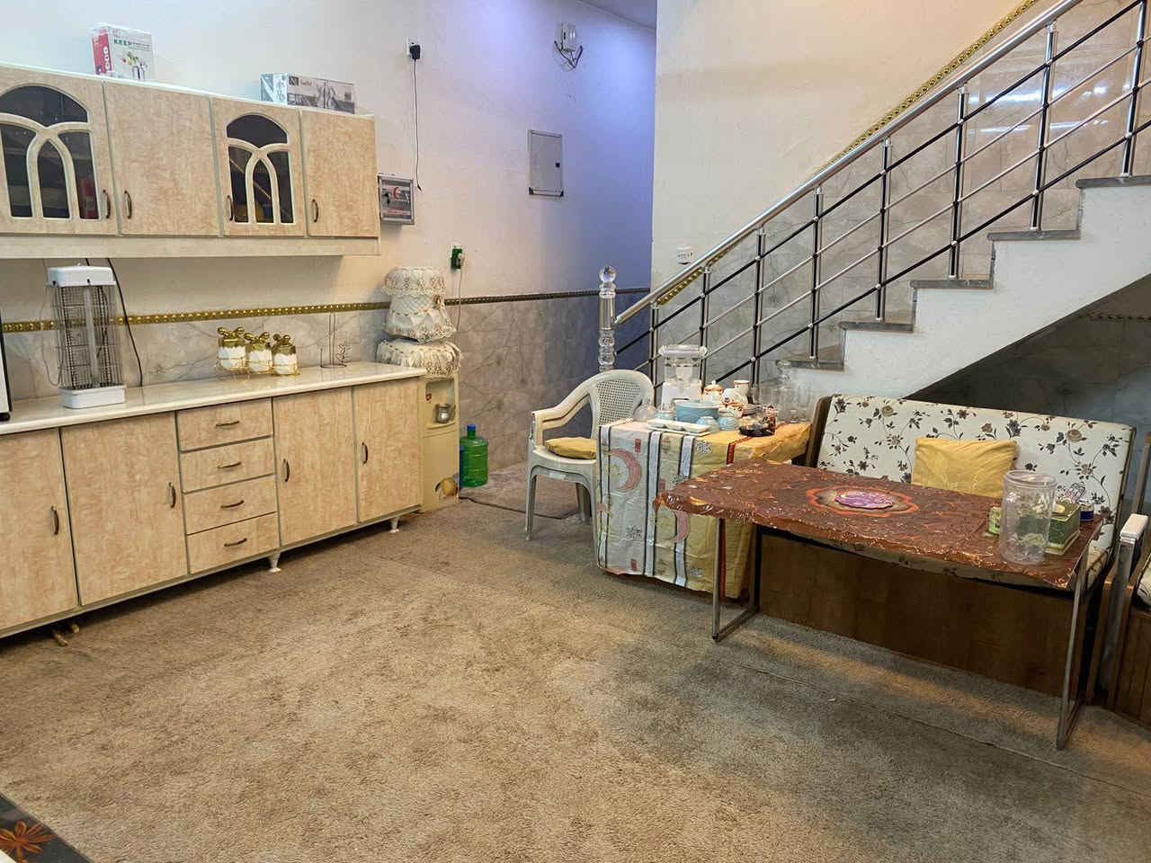 بيت،م100 في منطقة سكينة بصف القناة شارع الملعب للبيع *********** طابو زراعي
