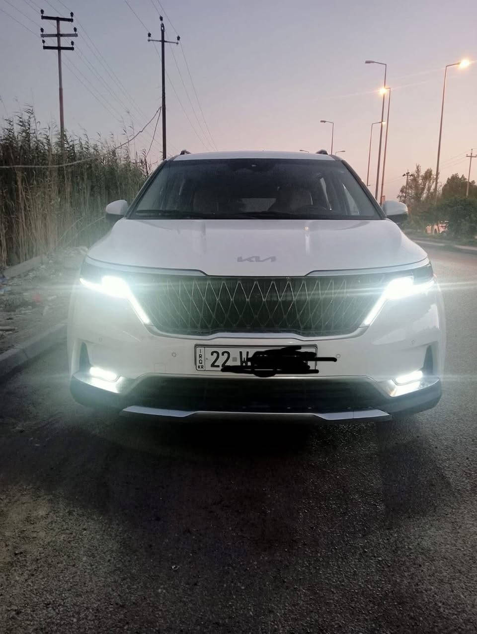 كيا كرنفال موديل 2021 وارد كوري محرك كاااااز 4 سلندر تقرير غرق كفاله عامه مواصفات ليموزين يعني فول الفول  السياره VIP باسمي مداور وهزه جديده. عنواني ذي قار 
*********** مراوس اب سياره صالون
