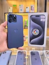 آيفون ١٥ برو ماكس • ٢٥٦ • نيلي