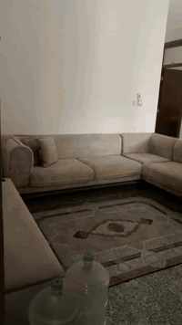 تخم زاويه ٨ مقاعد  استخدام ٥ ايام قماش خاولي الاصلي واسفنج درجى اولى  ...