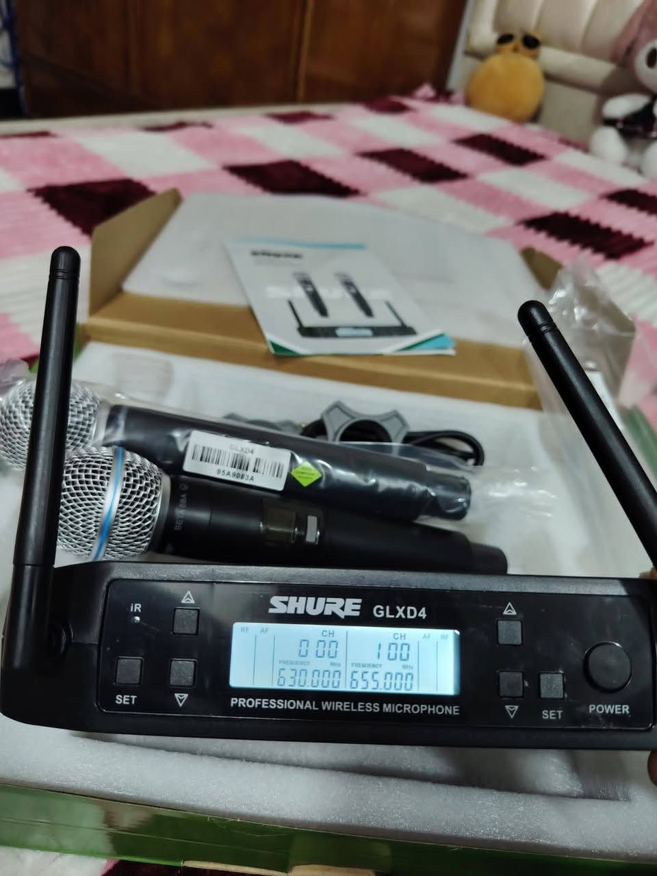 مايكات بهذا الشكل مع الجهاز
الي يخدمنه يتواصل ومتوفر توصيل


**إذا كنت صاحب هذا الإعلان وتريد حذفه لأي سبب، رجاءا أرسل رسالة إلى الدعم الفني**