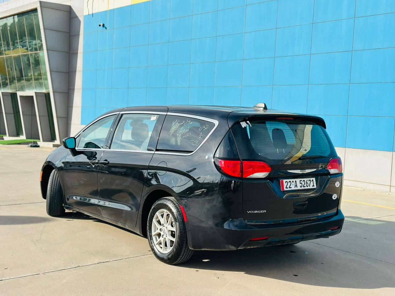 2024 CHRYSLER VOYAGER, LX
فيوجر وارد موديل 2024 
السياره بدون صبغ -  السيارة مكفولة 
سعر 242 
السياره مرقمه اربيل - رقم أجره 

حجم محرك 3600 - V6 
بصمه 
بصمة تشغيل 
أبواب كهربائية 
صندوق كهرباء 
شاشة وكامرة دوارة
ثلاث قطع تبريد تحكم مركزي
7 راكب 
تشغيل عن بعد
رادار تحديد مسار توقف ذاتي
سيارة جديدة ماشية 34 الف 
تخم تاير جديد 

رقم اربيل الجديد فحص وهزه جديد 

مكان السيارة اربيل- معرض اربيل كارس
***********☎️***********
