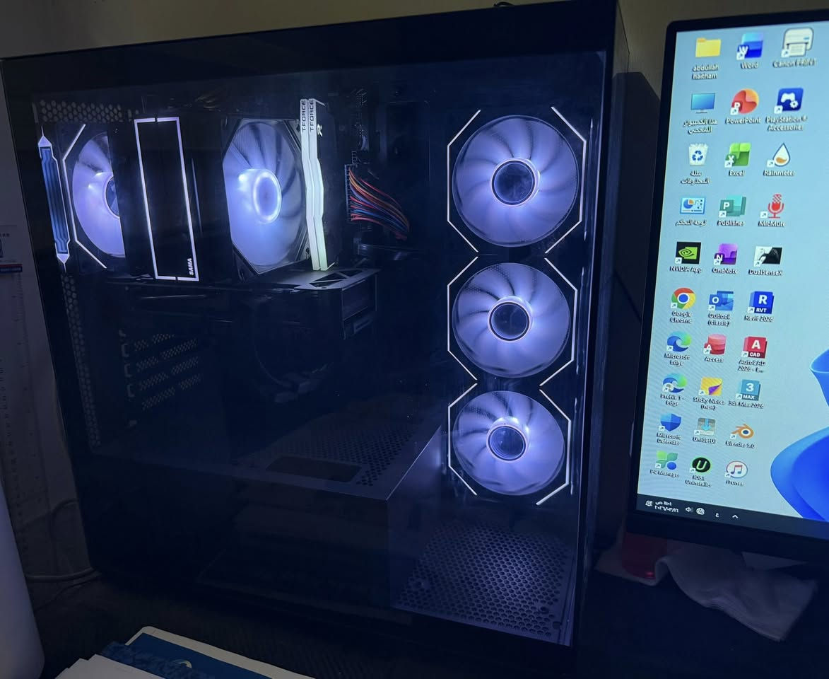 Pc داخل الضمان 

المواصفات
intel Ci5 14400F : المعالج
B760M-R ASUS : المذربورد
4070SUPER ASUS 12GB : كارت الشاشة
T.Force 16GB 3600HZ RGB : الرامات
M.2 1TB LEXAR : التخزين
KAGOOD SAMA : التبريد
750W BRONZE : البور سبلاي
SAMA SVO1 : الكيس
+
كيبورد وماوس tiger
fantech ماوس باد
استخدام قليل
جميع الكراتين موجودة
علماً ان كرت الشاشة والمذر بورد داخل الضمان باقي على الضمان اكثر من سنة تقريباً السعر بي مجال
 
السعر : مليونين واربعمية 2400
راسلني خاص وبيك خير وتدلل


**إذا كنت صاحب هذا الإعلان وتريد حذفه لأي سبب، رجاءا أرسل رسالة إلى الدعم الفني**