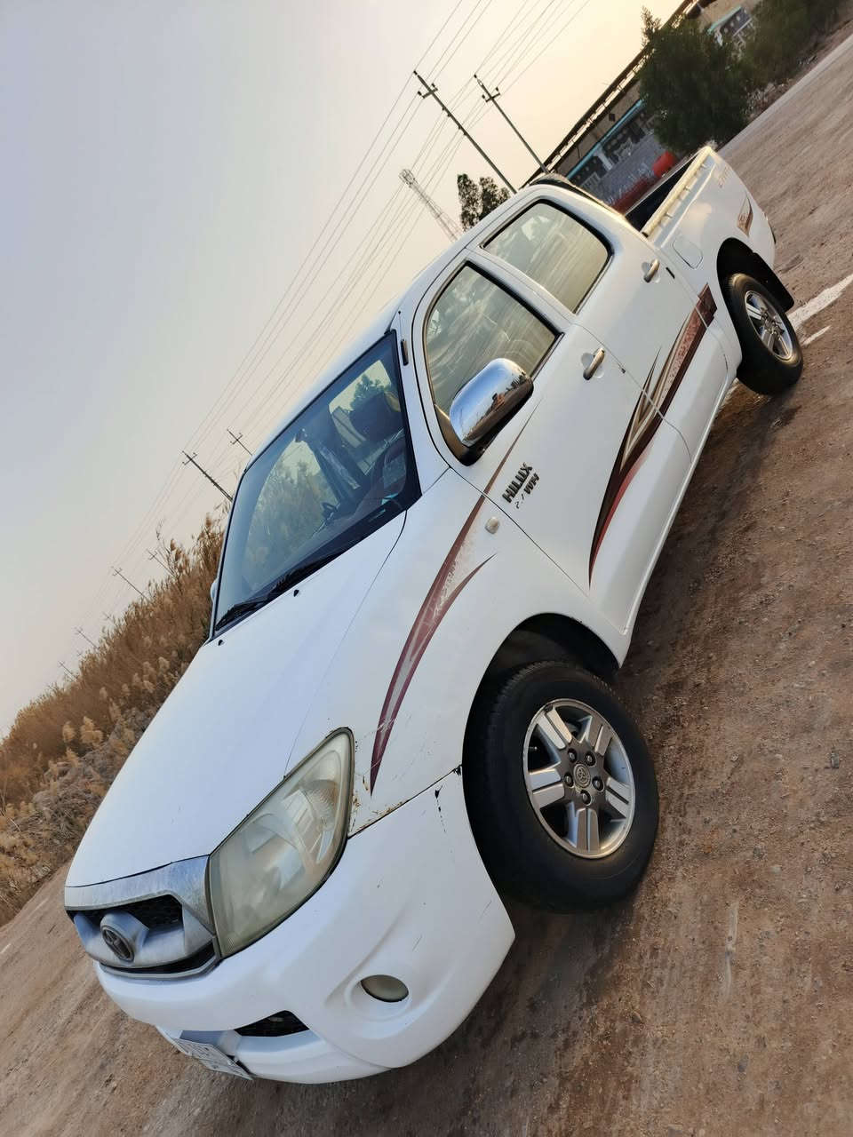 هايلوس 2009
بيكم ٢٠٠٩ سيارة كفالة بيها بارد وصبغ قليل وملاحضات بسيطة مكان السيارة البصرة الدير  السعر 140
 ***********
