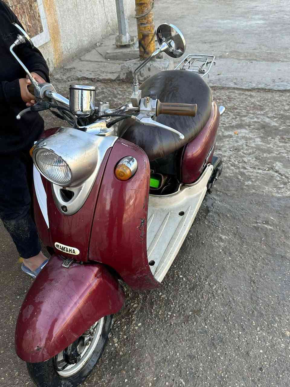 ياالله الله مصلي على محمد وال محمد
متاح دراجه عبد الحليم(كلاسك)  خطين دراجه خير من الله مكينه ما مفتوحه دراجه شلعه ومعدل تجي تشوفه اذا مو شلعه ومعدل لا تاخذهه دراجه نقصهه براغي مال استان الاستان مالته موجود دراجه كله بلادي مكينه خرسه ناعمه دراجه شغاله هندر نضيفه الدراجه ورزنه وحلوه رايدهه ب٢٢٥ وبيهه مجال للطيبين مكاني بغداد حي اور رقمي للتواصل ***********
