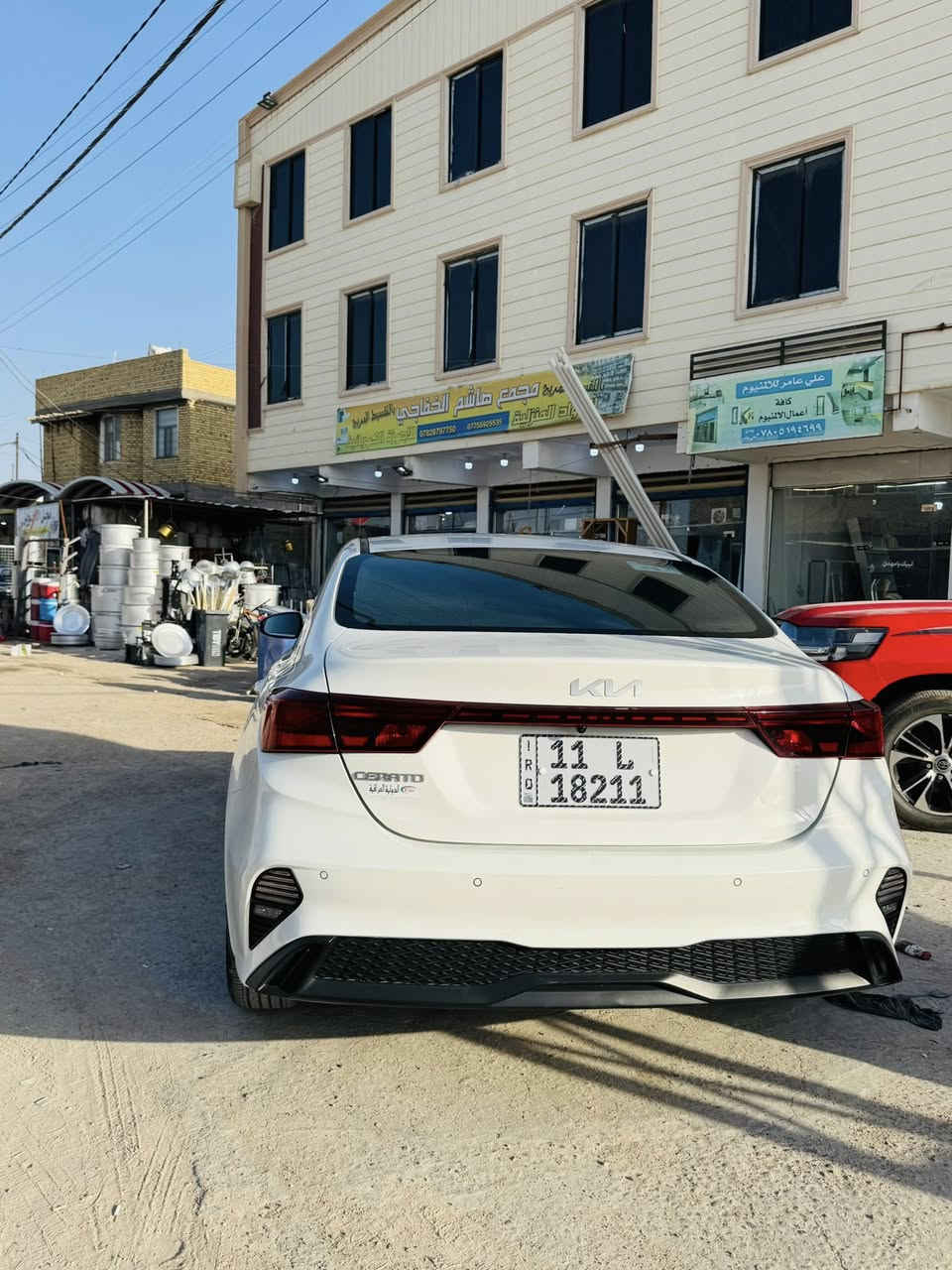 السلام عليكم KN سيراتو مديل 2024
كفاله عامه تخم تاير جديد ماشيه 29الف محرك 2000 رقم بغداد بسمي تحويل ثاني يوم السياره حيل جديده العنوان السماوه المركز  السعر 185
***********
