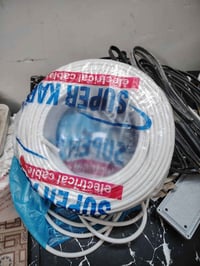 07731717075  متاح عندي واير جديد مال تأسيس و عندي لفه كامل و عندي واير...