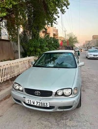 للبيع كورلا موديل 2000 بأسمي مكينة 1800 السيارة جاهزة تبريد شغال  مصبو...