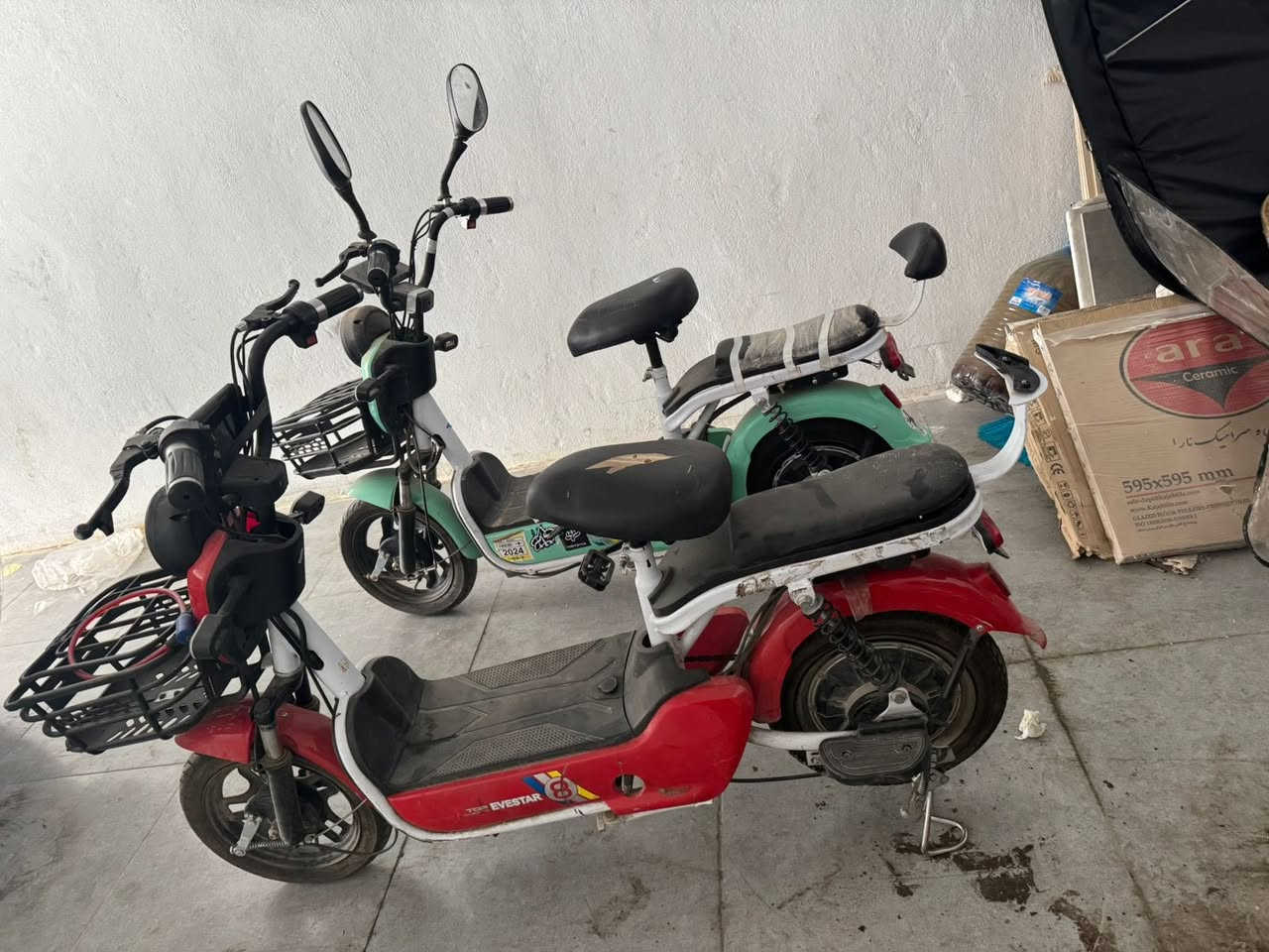 سلام عليكم اخوتي عندي اثنين درجه شحن لبيع الخضر باتري او الحمر بي ويرات متقطعه والسعر خاص عنوان كركوك قدسيه 2
رقم ***********
