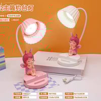 مصباح مكتبي شحن • انارتين دراسة • رف وتعلاكة ملابس