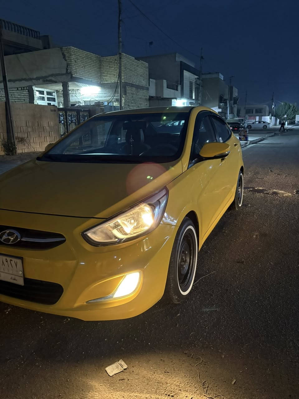 السلام عليكم
سياره اكسنت 2016للبيع رقم بغداد السياره نظيفه تدفئه تبريد فول خليجي محرك 1600السعر 105 العنوان بغداد الدوره 
***********
