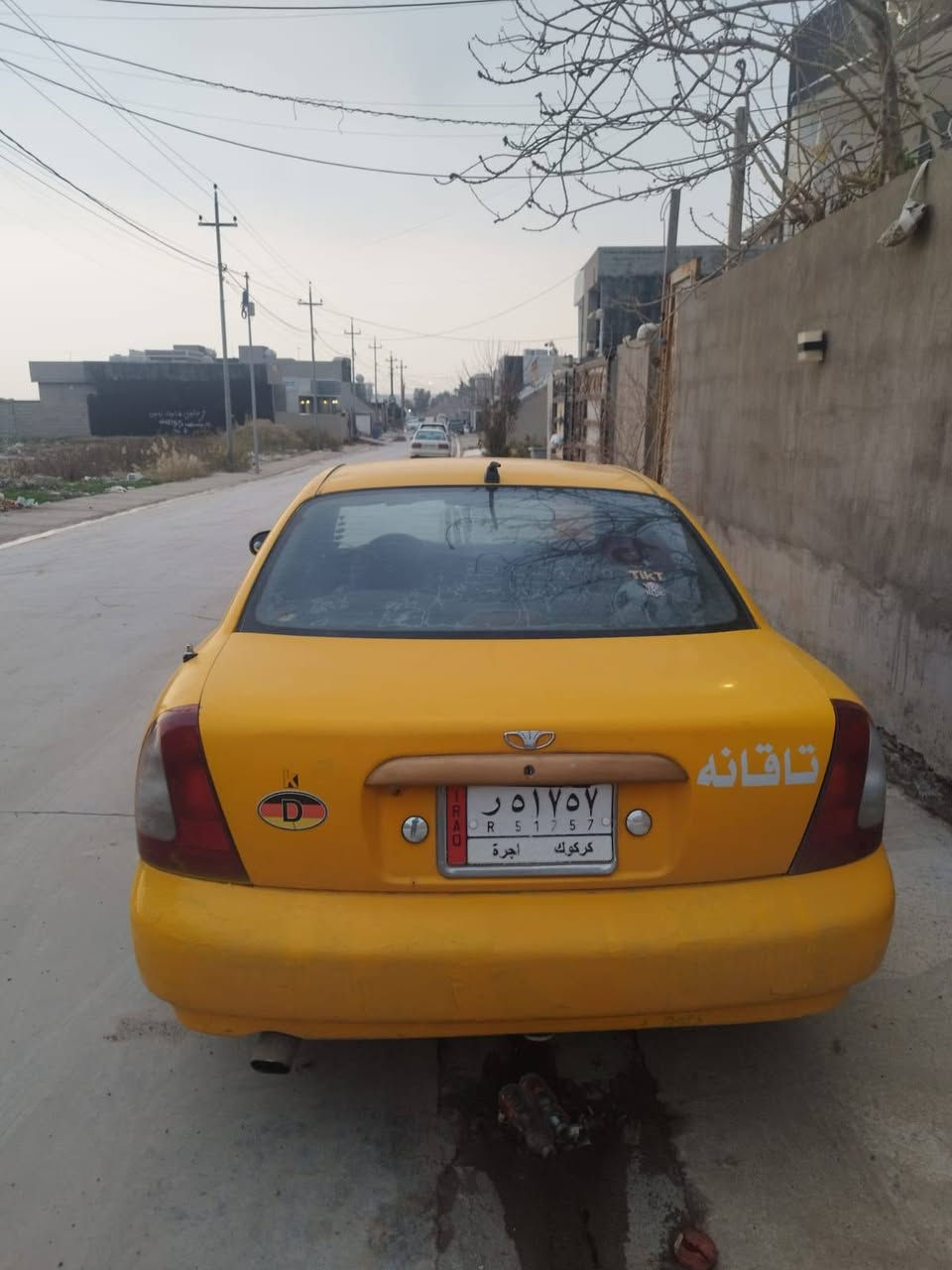 سلامو علیکوم شباب عندی های دایو نوبرا سیارە جاهز کهربای کلە شغاڵە مودێل 1998 سیارە جاهز من کول شی تبرید تتفیە شترید  یشتغل جامات کهربای تایرات جدید شەرت تحویل وکالە ڕقم کرکوک ساحبە اهنا سەنویە کاتونیە ساقت لل تفاسیل کامل خابرنی سعرە 26 بی مجال و هم اراوس حسب قناعە ڕقم *********** كركوك, العراق
