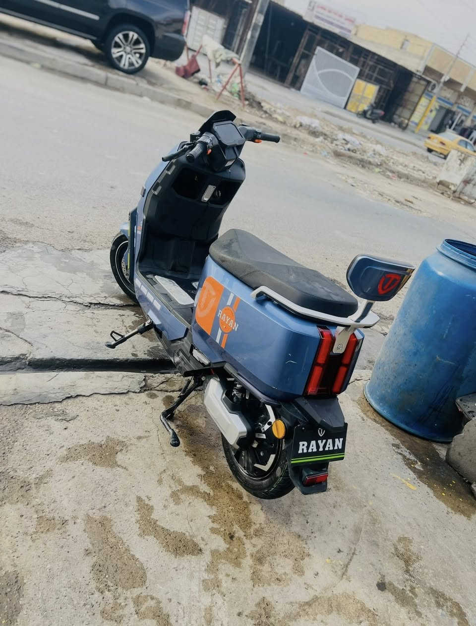 السلام عليكم ريان وحش الكون 6بطاريات مسطره 35امير فول مواصفات دراجه حلوه نضيفه صورها واضحه نضام بك رجوع لل خلف نضام بارك حمايه
ضام بصمه يدوي سوجين وبصمتين شلعه قويه سرعه 80طسه ناعمه
مكاني بغداد لل استفسار ***********
