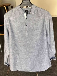 قميص لينن • ماركة H&M • مقاس L