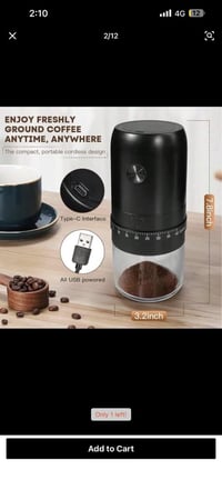 طاحونة قهوة • مواصفات بالصور