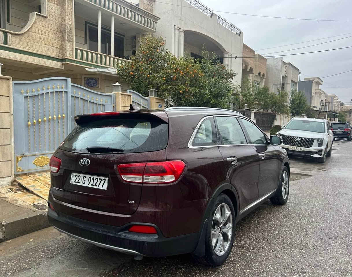 سورینتو 2016
خەلیجی 
نیو مواسەفات 
کوشین جلد
٦ پستن 
مەکینەی نەکرایتەوە t
١٠٨ هەزار کم رۆیشتیە 
سێ رێز کوشین
کوشین جلد 
لێوی بۆنیت سبوخە بێ ژۆرێ بێ ئێرباگ
*********** أربيل, العراق
