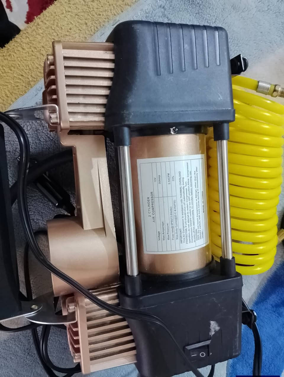 منفاخ اطارات
دبل بستم اصلي وحقيقي

بسعر مناسب
السعر ٢٠ الاف

حجز والاستفسار واتساب 
***********📱
يوجد خدمة توصيل 🚕 
محافظات 5الاف 
بابل المسيب 3 آلاف 
المسيب حي العسكري 🏍️ مجاني
