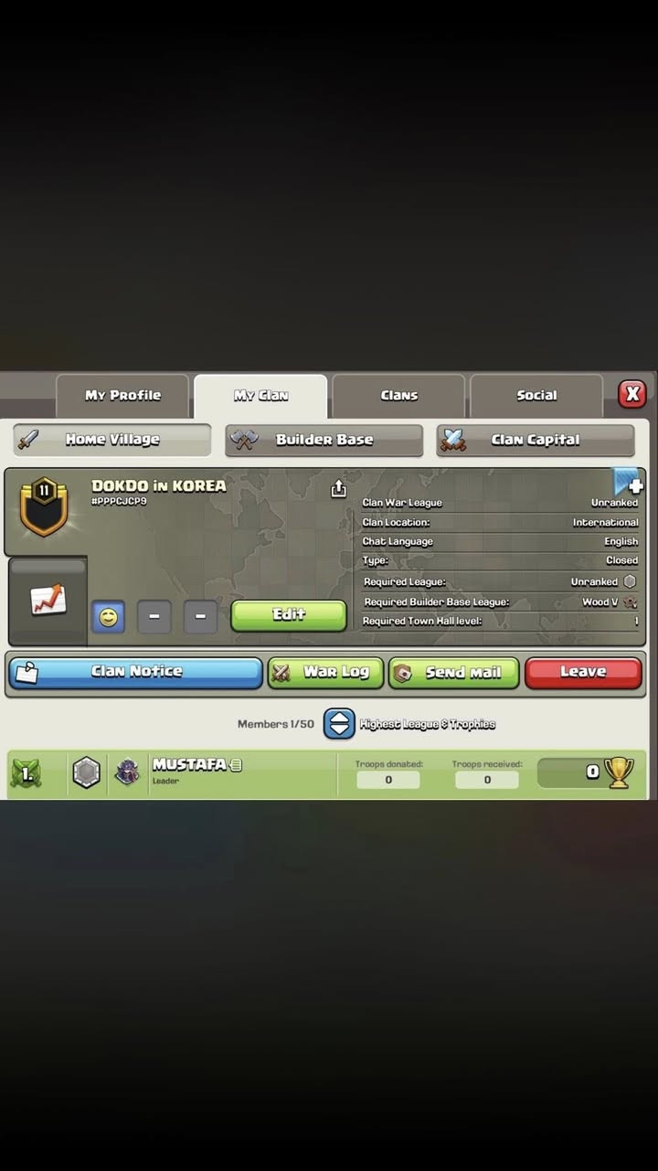 كلانات للبيع الي شراي يجي خاص🖤


**إذا كنت صاحب هذا الإعلان وتريد حذفه لأي سبب، رجاءا أرسل رسالة إلى الدعم الفني**