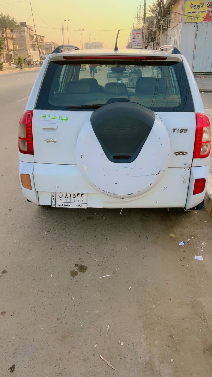 السلام عليكم تيگو مديل ١٣ بدون صبغ ماشيه ١٢٠ رقم بغداد  السيارة خير من الله ٤٩ وبيها مجال بسيط مكان السيارة بغداد الشعب رقمي ***********
