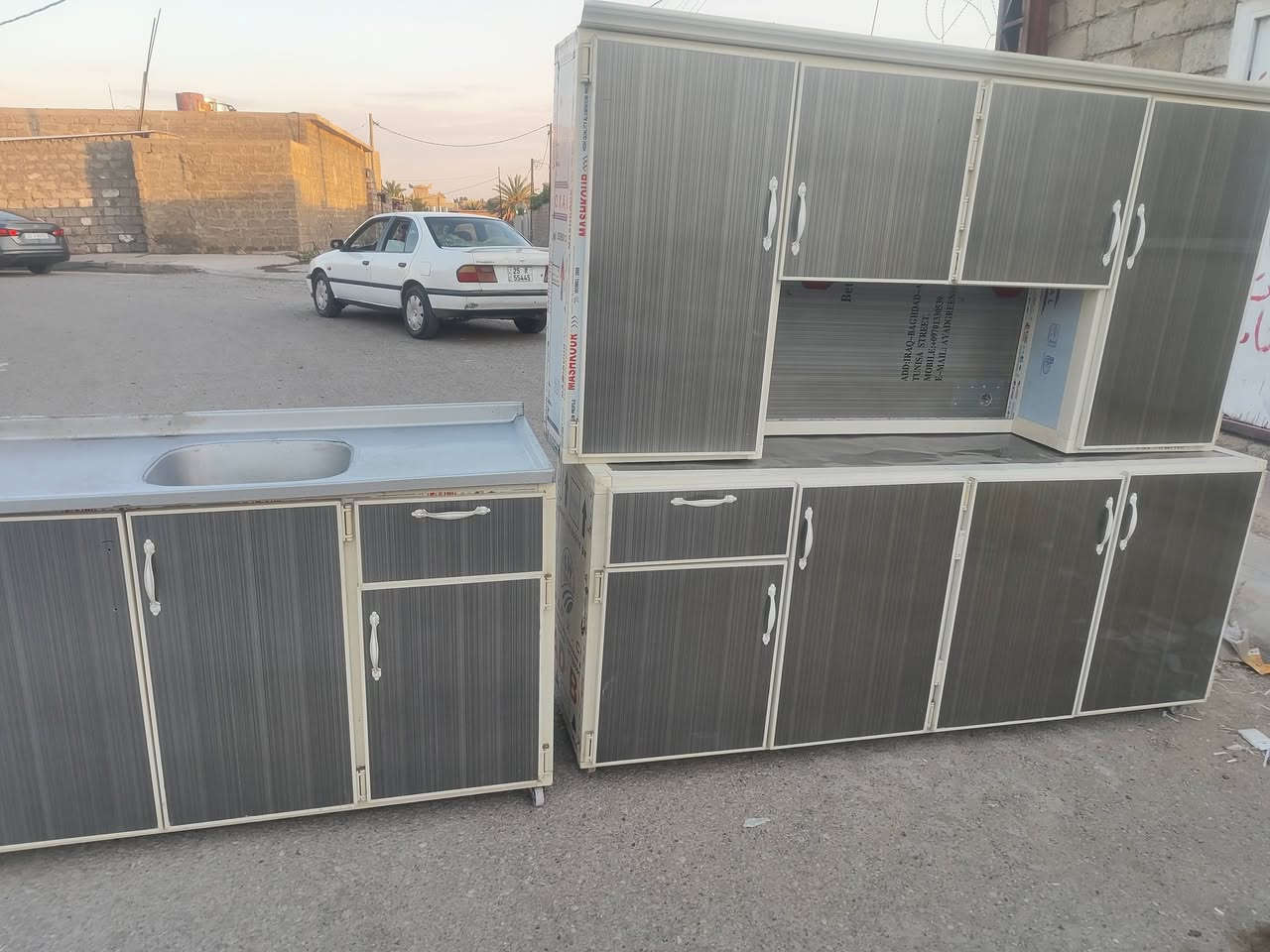 ((مجمع ليث ال سطام ))
لبيع المؤاد المستخدمة والجديدة بكافة انواعها
يوجد لدينا فصال كاونترات جديد واكو مستخدم نضام البيع نقد وقصد
جنوب الموصل
( ناحية الشورة قرب خزان الماء) 
للأستفسار الاتصال( ***********)
