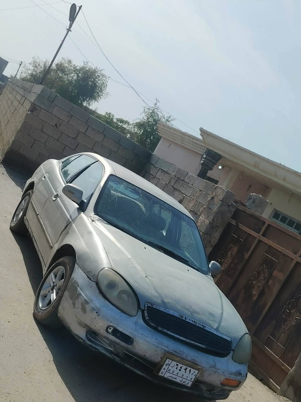 سلام عليكم دايو للبيع   11وبيهه مجال وترهم   مراوس محرك بي تنقيص كير حلو صدر نص عمر تايرات فوك النص عمر السياره رقم كركوك ار بس ماندل راعيهه يعني حبل كهرباياتهه شغاله مكاني تكريت البوعجيل متواجد عل فيس أو نتصل علا هذا الرقم ***********
