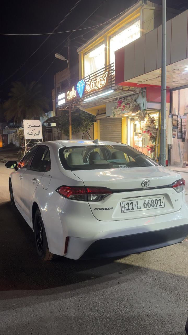 تويوتا كورلا 24 مواصفات Le رقم بغداد
وارد امريكي محرك 2000 

ماشيه 65 الف 

بدون حادث فقط من امريكا حالوبه بسيط قماره وبنيد وغير ظاهر

مكاني ديالى
***********
