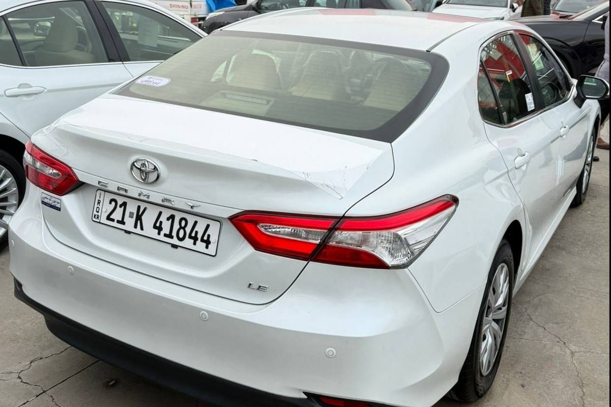 تۆیۆتا کامری 2020 مواسەفات LE
سفری شەریکەی سەید نەهرۆ 
تەنها 60 هەزار ڕۆشتووە 
نموونە لە جوانی و پاکی 
هیچ مەسرەفێکی تێدانیە 
سەیارەکە زۆر جاهیزە 

سـعـر : لە کۆمێنت داوابکە ڕاستەوخۆ بۆت دێت 📥 

گێر و مەکیەنەی بەشەرت 
هیچ کێشەیەکی تێدا نییە 

ژمارەی خاوەنەکەی 
***********
