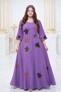 دشداشة كشمير • مقاسات 2x-5x • توصيل مجاني