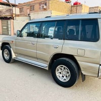 من رخصه مدير الكروب سياره موديل 2000 باجيرو جاهزه سياره خير من الله رق...