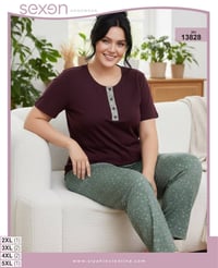 قماش قطن 100% • مقاسات 2XL-5XL • جودة عالية