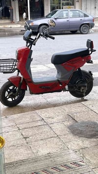 دراجة كهربائية • قليل الاستخدام • للبيت