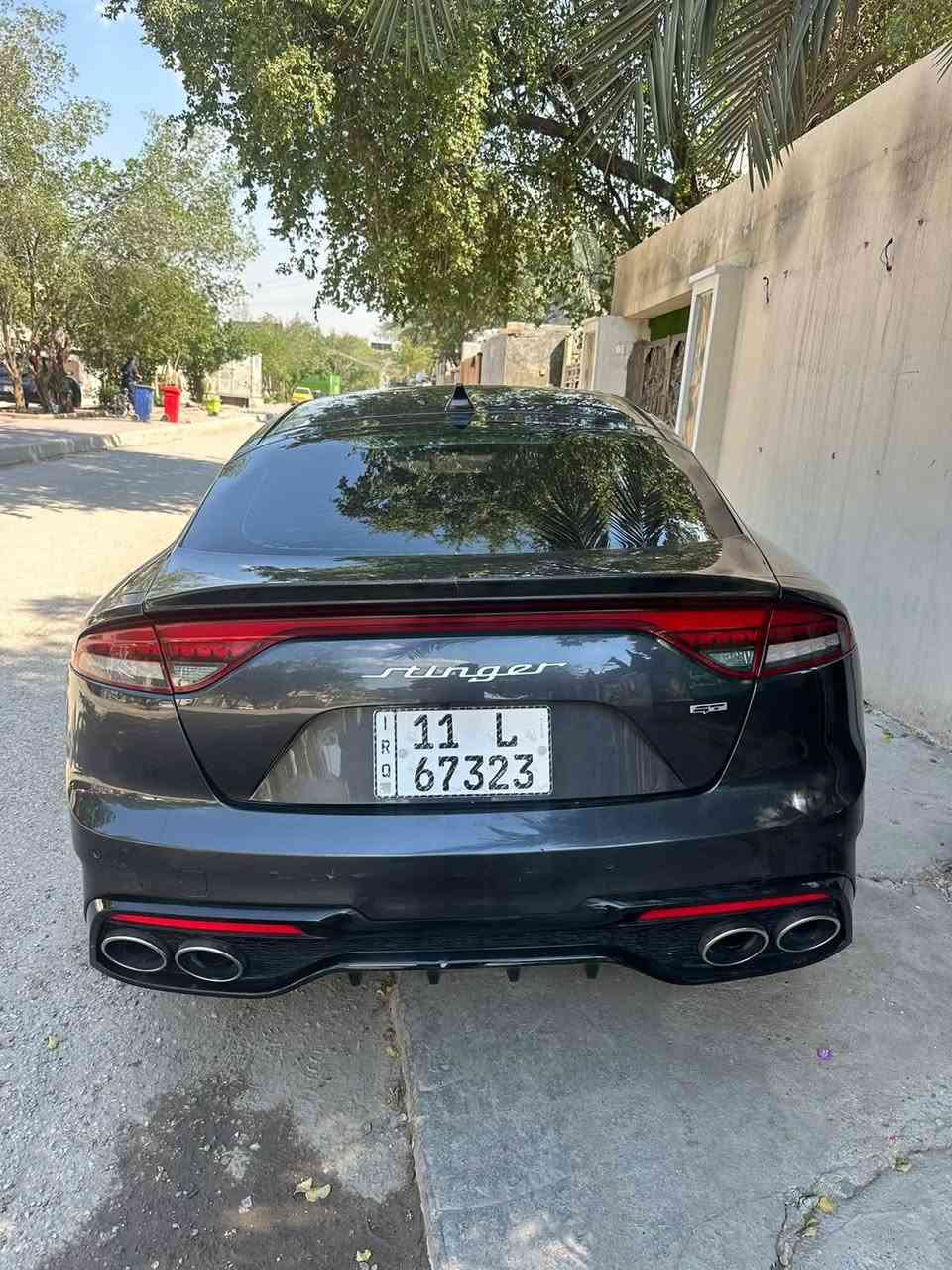 السلام عليكم
كيا ستنكر 2023 للبيع
السيارة فول مواصفات GT2  1/1
السيارة اعلى فئة بسيارات ستنگر 
بانوراما خمس كامرات بصمة شاحن لاسلكي مريات شفط مرايات قلابة كشن ذاكرة صندوق كهرباء گير طيارة كامرة 360 درجه نظام صوتي استوديو خمس عدسات لايت زنون لايت لد نهاري حساسات امامية خلفية مكينة 6 سلندر مكينة 3300 تيربو كشنات جلد تبريد قطعتين تدفئة ستيرن كشنات تدفئة تبريد مانع انزلاق سايد بريك بصمة سستم صوت  وباقي هوايه مواصفات بيها السيارة وراد امريكي صور الحادث منشورة بيها بس جاملغ امامي فقط بدون دواخل والباقي مكفول 
مكاني بغداد 
السعر 220$ 
***********
***********
