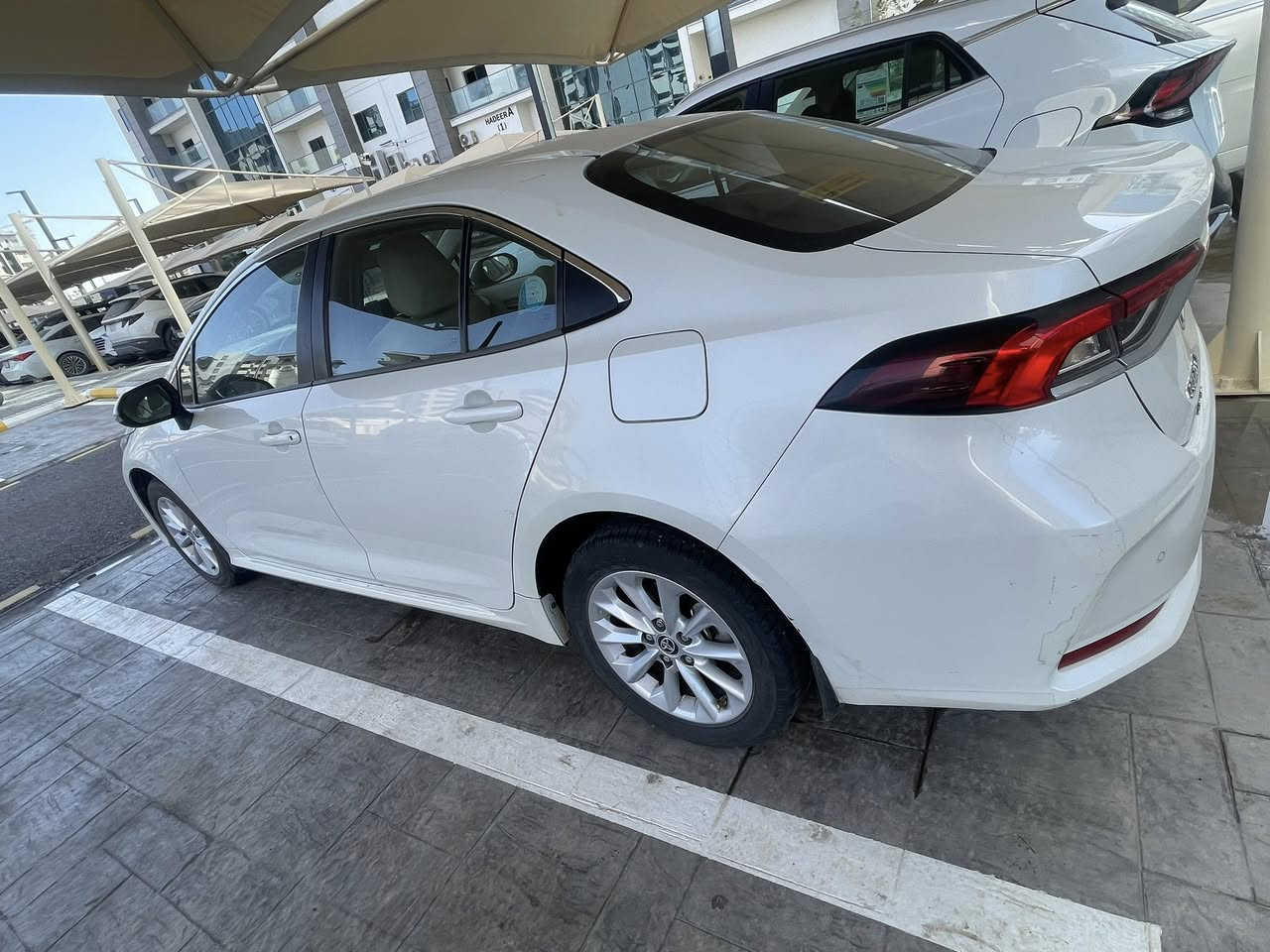 كورلا 2020 (ساز  ) خليجي بنزين فقط

ماشية 91 الف فقط

رقم اربيل  باسمي تحويل مباشر

السياره بيها شخط خفيف باب الخلفي جه سائق
وصبغ قطعة جاملغ خلفي 

كير محرك تبريد شرط

محرك 1800 بانزين

بصمه + دخول ذكي

تبريد قطعتين

نظام القيادة (سبورت + عادي)

كيجات ديجتل شاشه

حساسات امامية+خلفية 

السيارة نضيفة

للتواصل:

***********

مكاني بغداد
