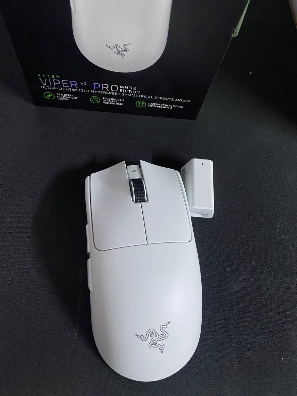 سلام عليكم
Viper v3 pro 
Asus 249q 144hz 
للبيع


**إذا كنت صاحب هذا الإعلان وتريد حذفه لأي سبب، رجاءا أرسل رسالة إلى الدعم الفني**