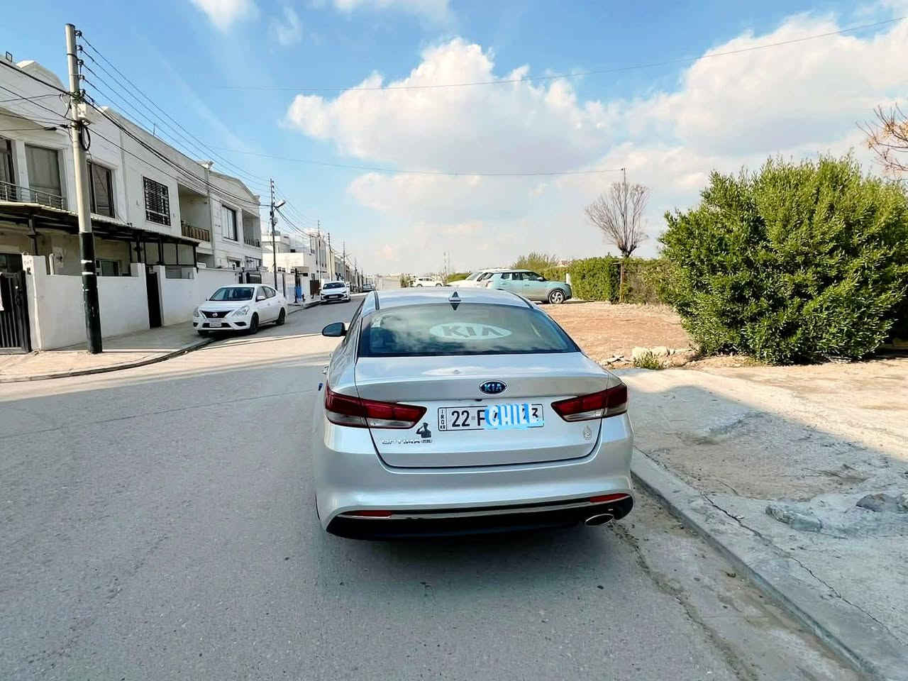 ة السلام عليكم للبيع كيا اوبتما ٢٠١٦ وارد امريكي رقم اربيل نص مواصفات مكينة كير كفالة  السيارة ضررها جاملغ وبنيد وبيهة كلير ٣قطع بأمريكا  الباقي مكفول منضومة تبريد جديدة صدر جديد تخم تاير جديد  مكانها بغداد السعر ١١٠ بيهة مجال للإستفسار *********** مكلف بالنشر
