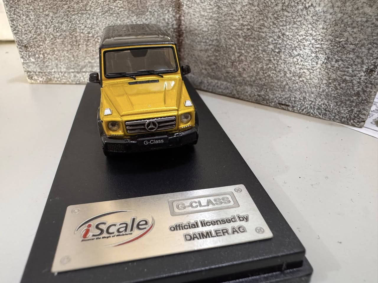 متوفر للبيع
مرسيدس G Class من شركة i- Scale

اللون قصة و التفاصيل دقيقة تضيف للمجسم جمالية خرافية يجي وياها حافظة اكريليك

حجم ٦٤

السعر ٣٥،٠٠٠

يوجد توصيل


**إذا كنت صاحب هذا الإعلان وتريد حذفه لأي سبب، رجاءا أرسل رسالة إلى الدعم الفني**