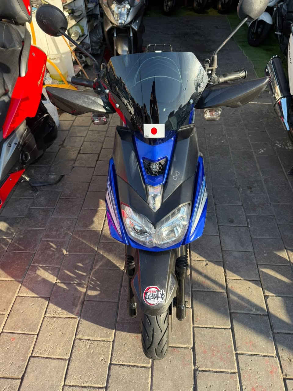 سلام عليكم
سكنس جبلي حديث ياباني قبق نفخ موديل 2015 
رقم بغداد تحويل ثاني يوم مكفوله كفاله عامه 
تايرات بلاديه  دشبول اكتروني ستان حساس   مكاني مدينه الصدر
***********
