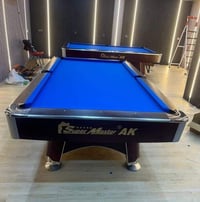 ميز بليارد للبيع ميز سوبر ماستر اصلي للبيع نظافه 99% الميز جديد امانة ...