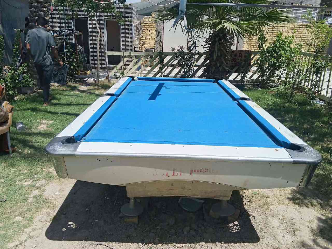 ميز بلياردو ماستر اخو جديد تك شاصي مع سيت طوب اصلي كيوب ومثلث مكان بابل للاستفسار *********** /***********
