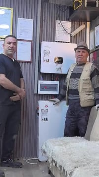 شمس الاصيل • تركيب طاقة شمسية • كركوك