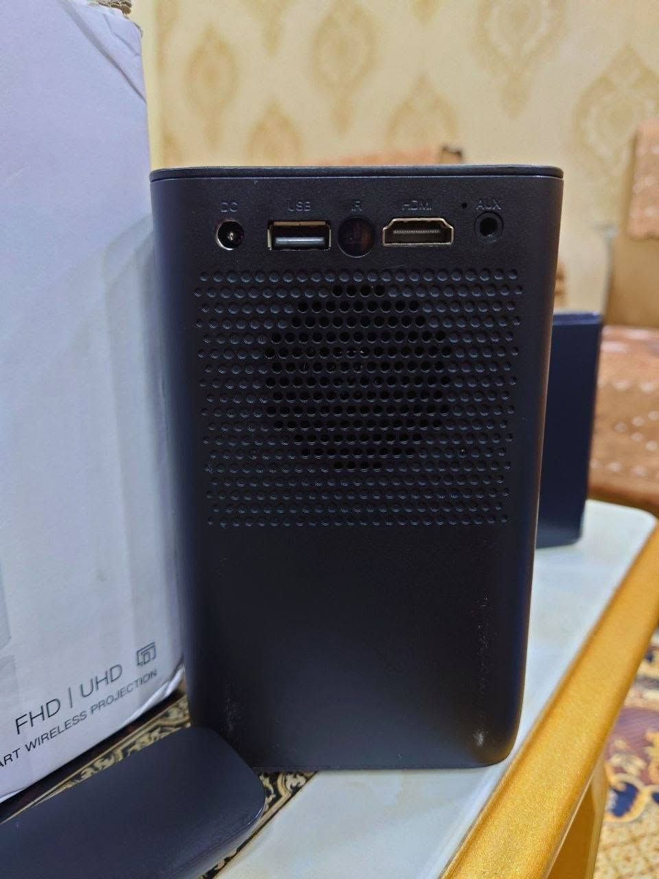 📢 للبيع داتا شو HONGTOP S30 MAX
نظام أندرويد مدمج.
يدعم Wi-Fi و Bluetooth.
منافذ HDMI و USB.
مناسب للأفلام، المباريات، والألعاب.
حالة ممتازة ويعمل بدون مشاكل.
مع الملحقات كاملة.
💰 السعر: 40 
يوجد توصيل.
للاستفسار أو الشراء راسلني خاص. 🔥


**إذا كنت صاحب هذا الإعلان وتريد حذفه لأي سبب، رجاءا أرسل رسالة إلى الدعم الفني**