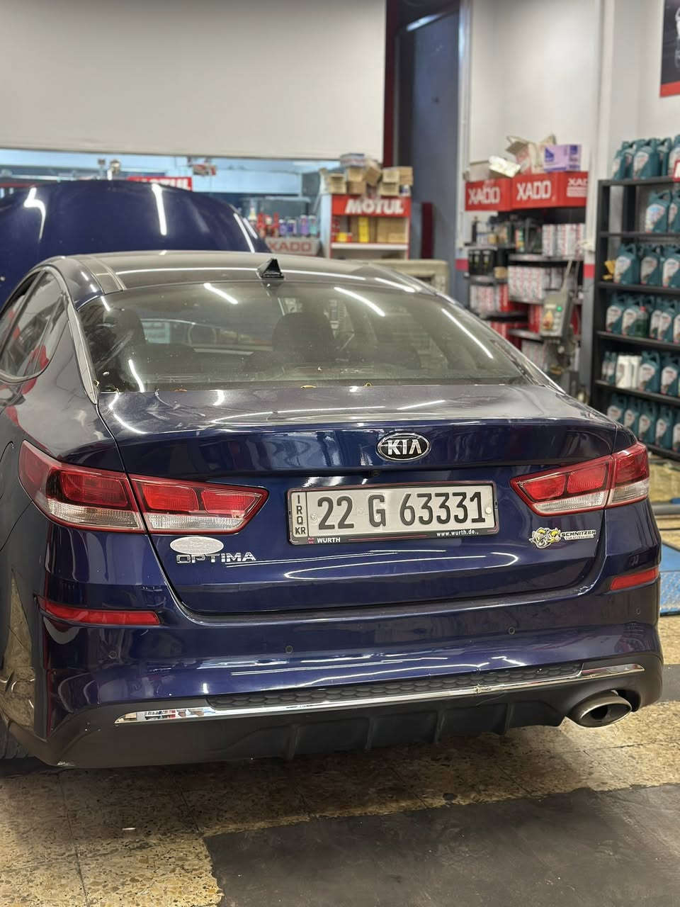 🚗 كيا أوبتما
📅 موديل: 2019
⚙️ محرك: 2400
📏 الممشى: 51 ألف ميل فقط
✨ المواصفات:
• شاشة أصلية
•بنوراما
•كشن كهرباء
• كاميرا خلفية
• رادار النقطة العمياء
• حساسات خلفية أصلية
•تحديد مسار 
• وضعيات قيادة متعددة
📌 ملاحظات مهمة:
• السيارة بدون قطرة صبغ 
باب مبدل نفس لون
تخم تاير جديد 
صدر امامي وخلفي جديد
مكان السيارة : السيدية
رقم تقريبا مميز 😬
السعر 128 وبيه مجال 
📍 رقم الدولي شرط التحويل
📞 للتواصل: ***********
