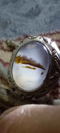 عقيق يماني • فضة عيار ٩٢٥ • صياغة يدوية