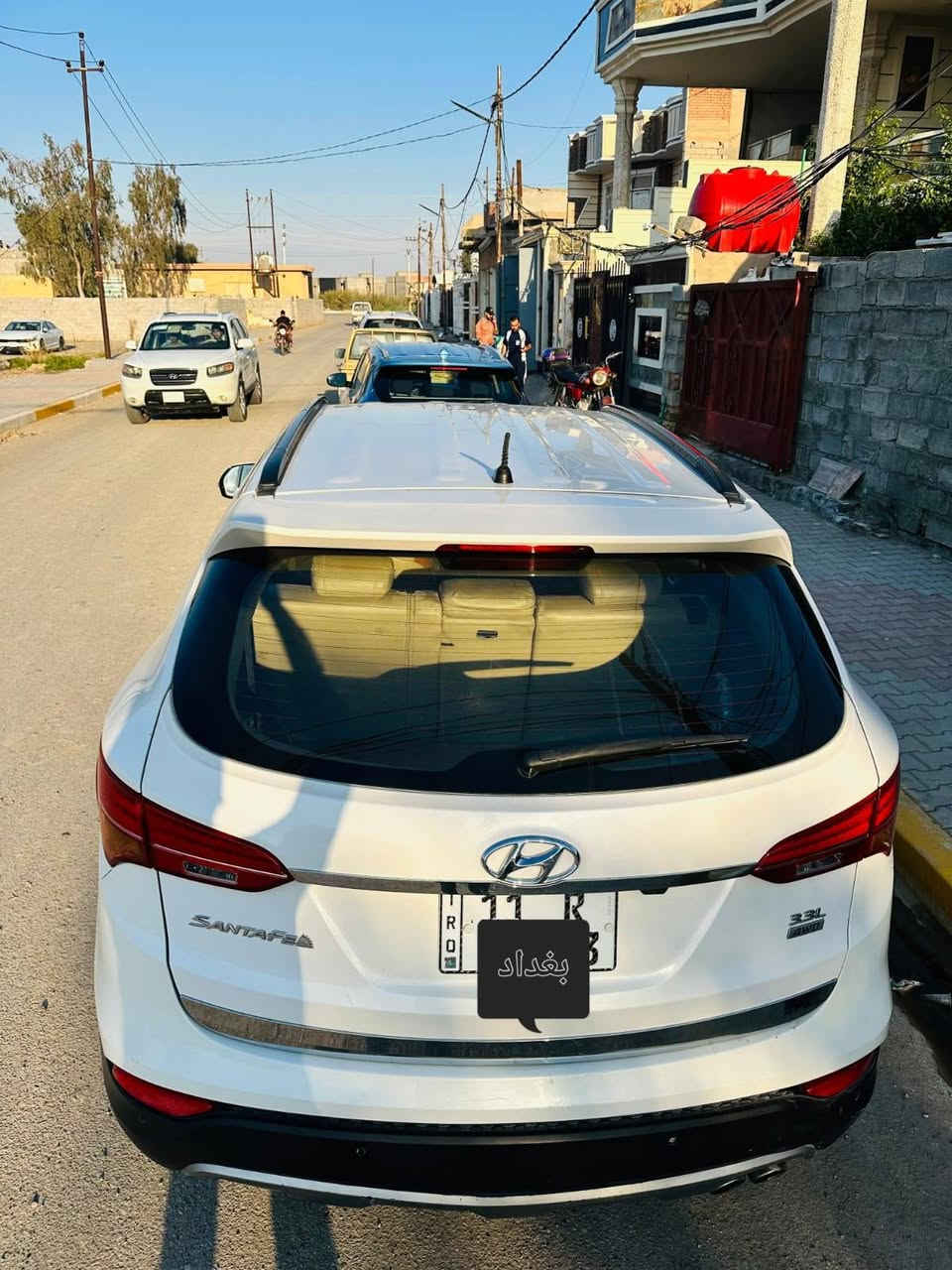 سنتافي خليجي موديل ٢٠١٥
بإسمي  رقم بغداد
سنويه لل 2029
كير ومكينه مكفولات برغي مامفتوح بيهن محرك ٣٣٠٠ فور ويل ٦ سلندر
بيه ٣ قطع صبغ بدون دواخل فقط رش وسونار موجود بالصور
المواظصفات👈
٢ بصمه (سويج )
اشاير بالمري
ترحيب بالمري واليدات
اليدات نيكل اصلي
مري شفط
حساس خلفي
٧ راكب.
تبريد ثلاث قطع منظومة تبريد جديدة
مسجل شاشه كبيرة.
ـ كاميرا خلفية
تحكم ستيرن ثلاث جهات
كشن السائق كهرباء
جام اوتو.
ـ منظومة زنون لايت
مثبت سرعة
مانع انزلاق
مانع انحدار
نظام ايكو
السعر 157وبيه مجال بسيط كلش
المكان ديالى بعقوبة .
للتواصل (***********  )
